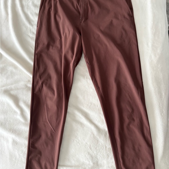Lululemon maroon-ish pants, size 36” waist in EUC. - Picture 1 of 7